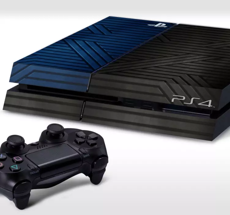 金属ps4皮肤 - TenStickers