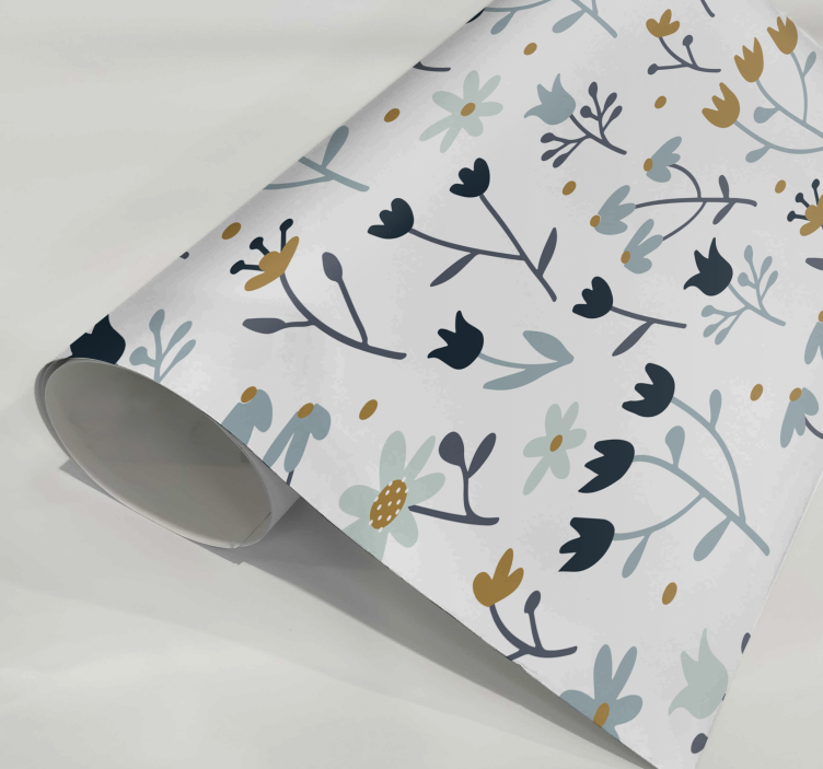 家具贴纸 微縮的花 - TenStickers