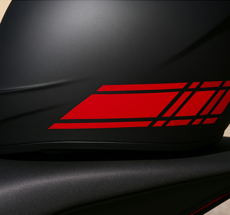 贴纸 摩托车贴纸 快速线路设计 - TenStickers