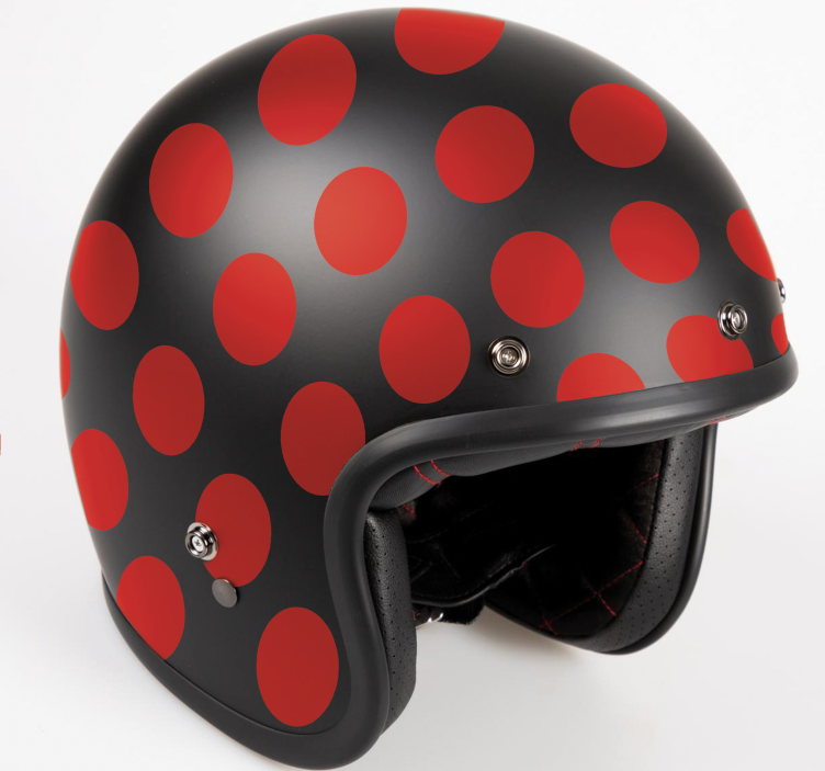 贴纸 摩托车贴纸 红点集 - TenStickers