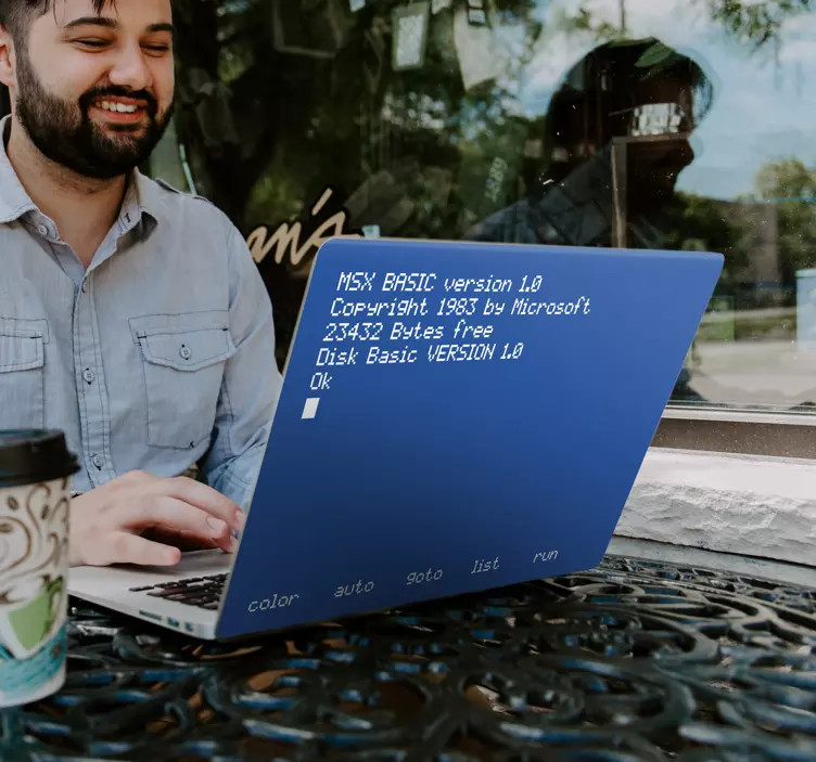 Msx笔记本电脑贴纸 - TenStickers