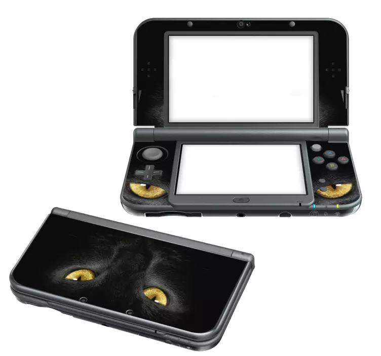 任天堂贴纸 神秘猫眼笔记本电脑贴纸 - TenStickers