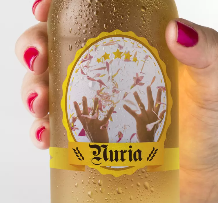 墙面贴纸 可定制的庆祝标签 - TenStickers