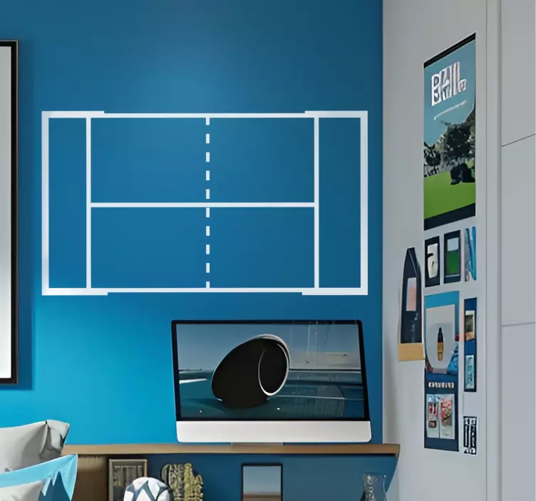 贴纸运动 桨球场 - TenStickers