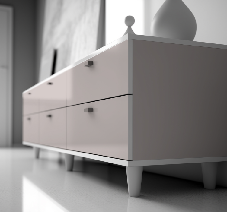 贴纸乙烯基 淡灰色 - TenStickers