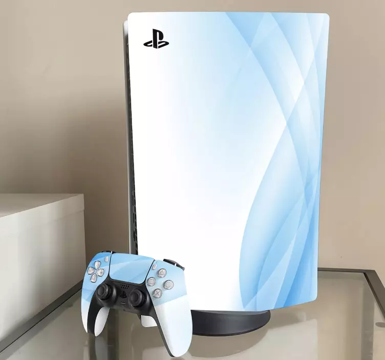 贴纸 ps4 时尚蓝色贴膜 - TenStickers