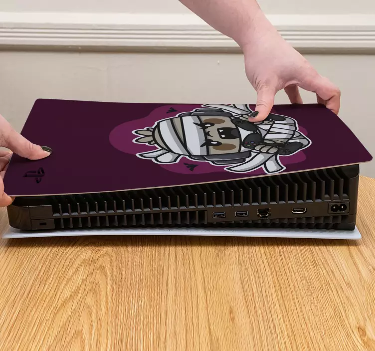 贴纸 ps4 超级英雄手柄设计 - TenStickers