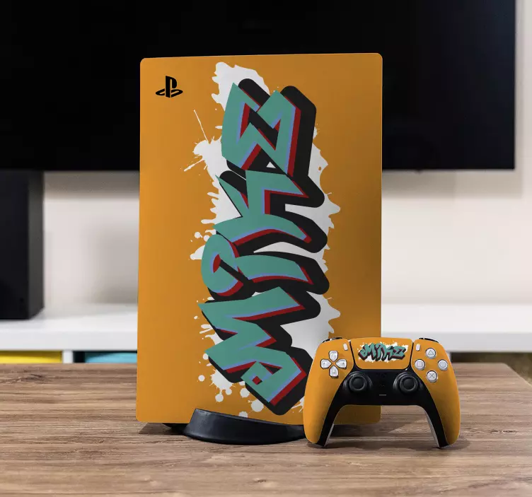 贴纸 ps4 充满活力的动作系列 - TenStickers