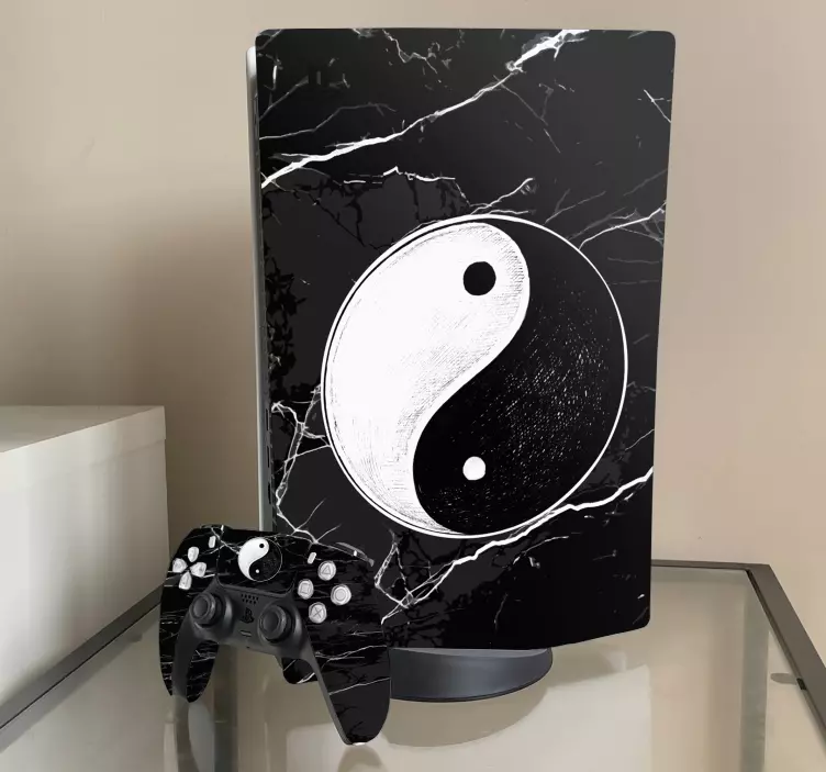 贴纸  Ps4 阴阳主题 - TenStickers