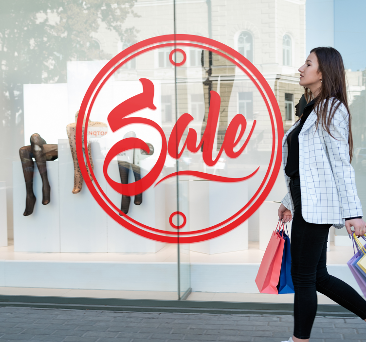 商业贴纸 英国贴纸刻字 - TenStickers