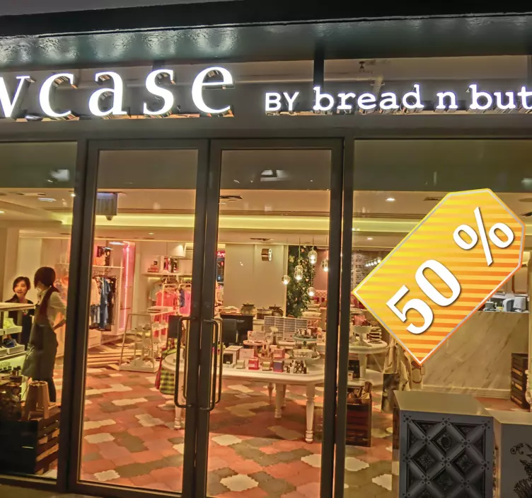 商业贴纸定制销售标签 - TenStickers