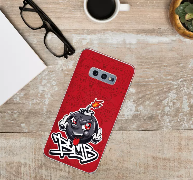 贴纸 三星 卡通炸弹角色 - TenStickers