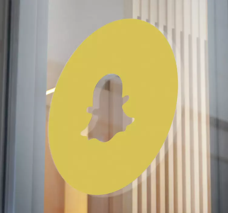 贴纸 店前标志 圆形徽标标志 - TenStickers