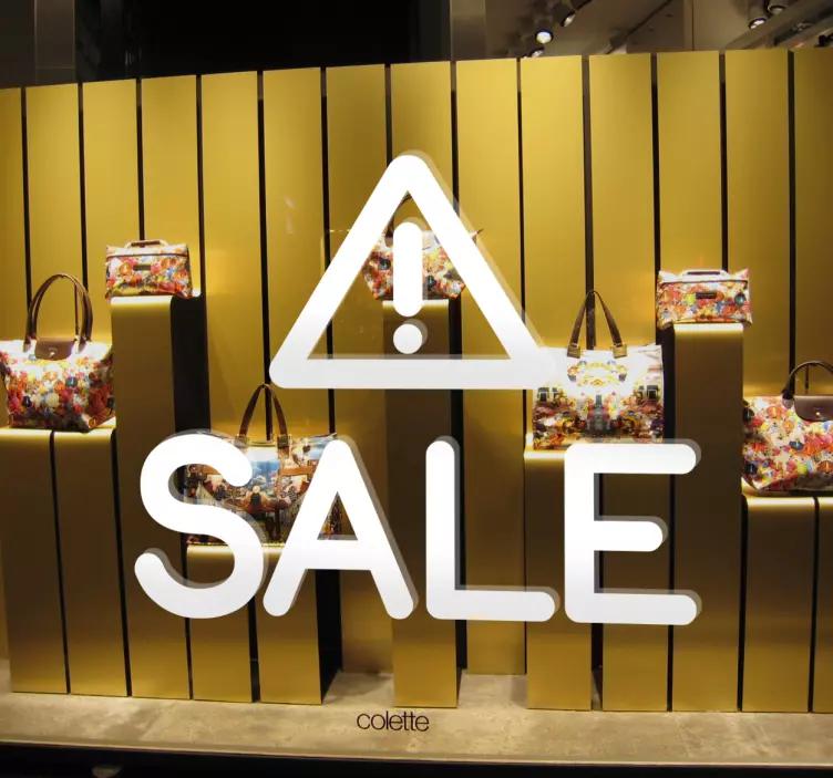 英国贴纸警告 - TenStickers