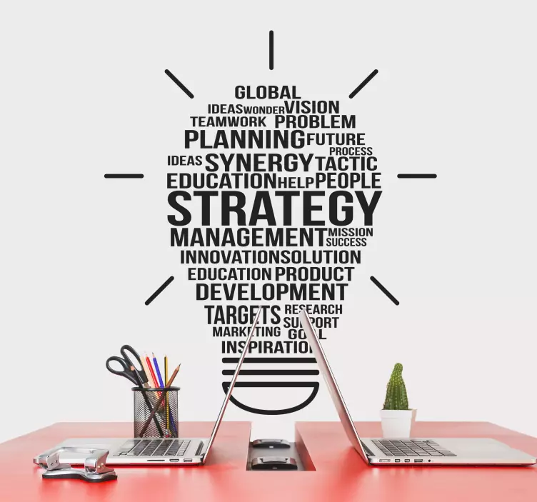 文字贴纸创意点子集锦 - TenStickers