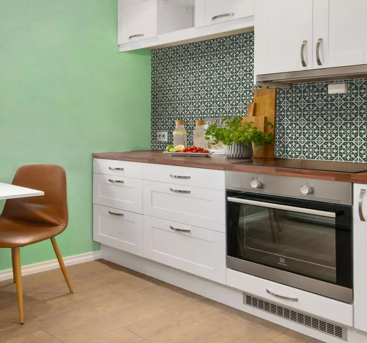 贴膜贴纸优雅植物图案 - TenStickers