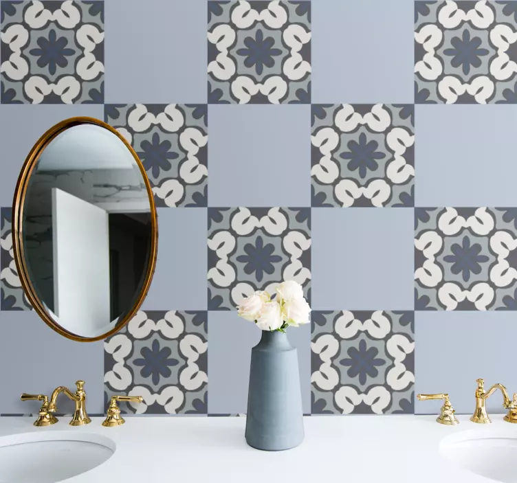 贴膜贴纸优雅几何图案 - TenStickers