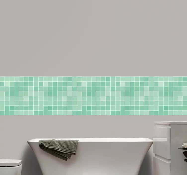 贴膜贴纸马赛克风格图案 - TenStickers