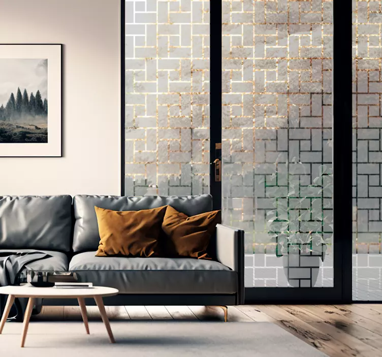 贴纸 透明磚 - TenStickers