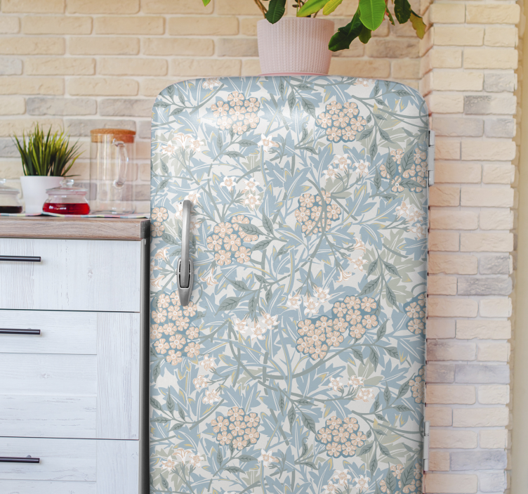 复古雏菊花冰箱贴纸 - TenStickers