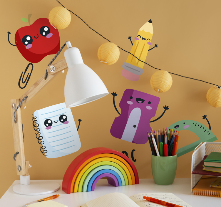 动物贴画返校套装 - TenStickers