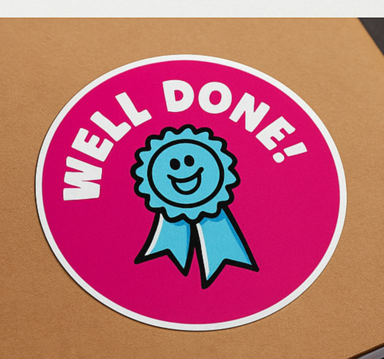 插画墙贴纸 祝贺套装 - TenStickers