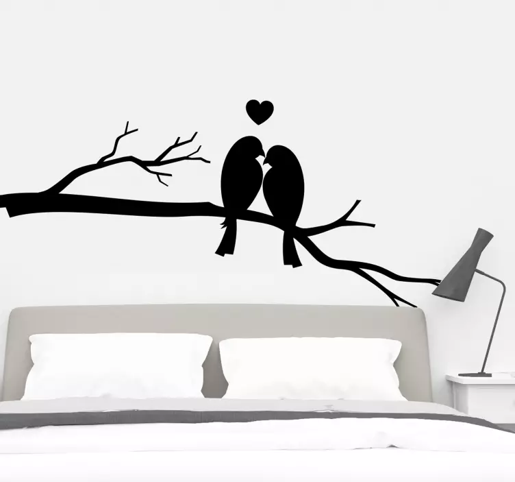 贴纸 墙贴 爱鸟枝丫 - TenStickers
