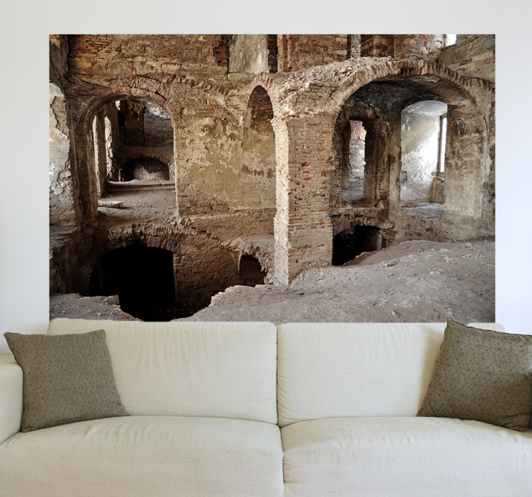 动物贴画装饰墙面遗迹 - TenStickers