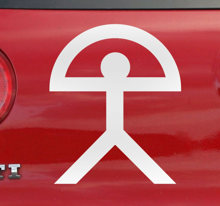 动物贴画 阿尔梅里亚印第洛符号贴纸 - TenStickers