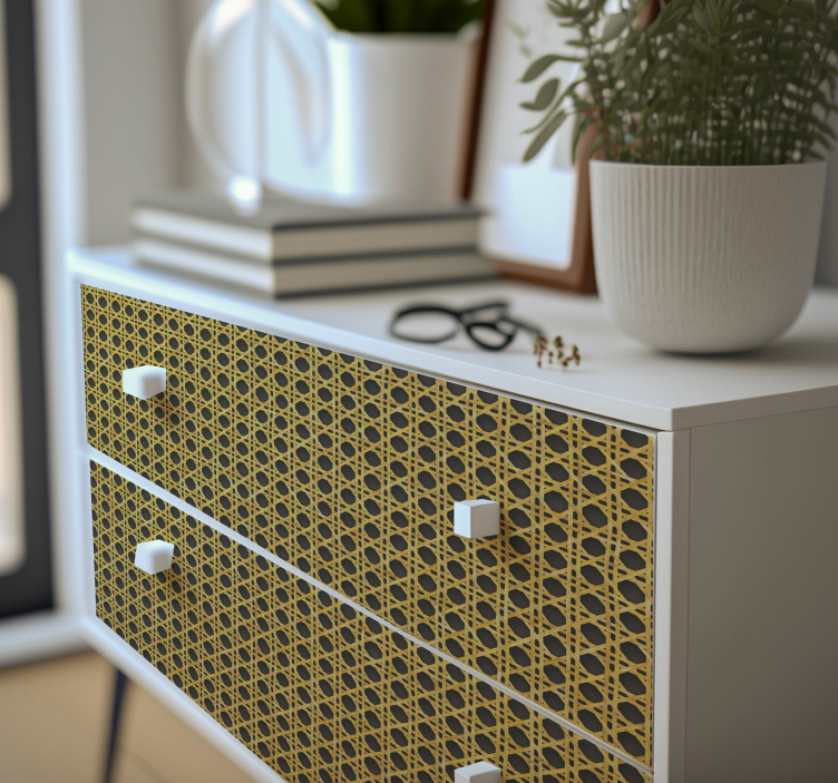 家具贴纸 柳条洞 - TenStickers