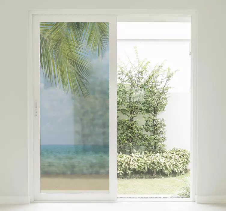 带景观窗户的窗户贴纸 - TenStickers