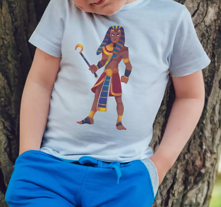 Pharao ramses ii 动漫版定制 t 恤 - TenStickers