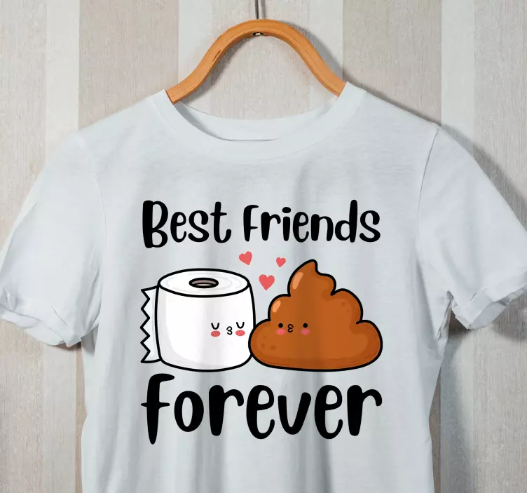 厕所搞笑报价设计定制t恤 - TenStickers