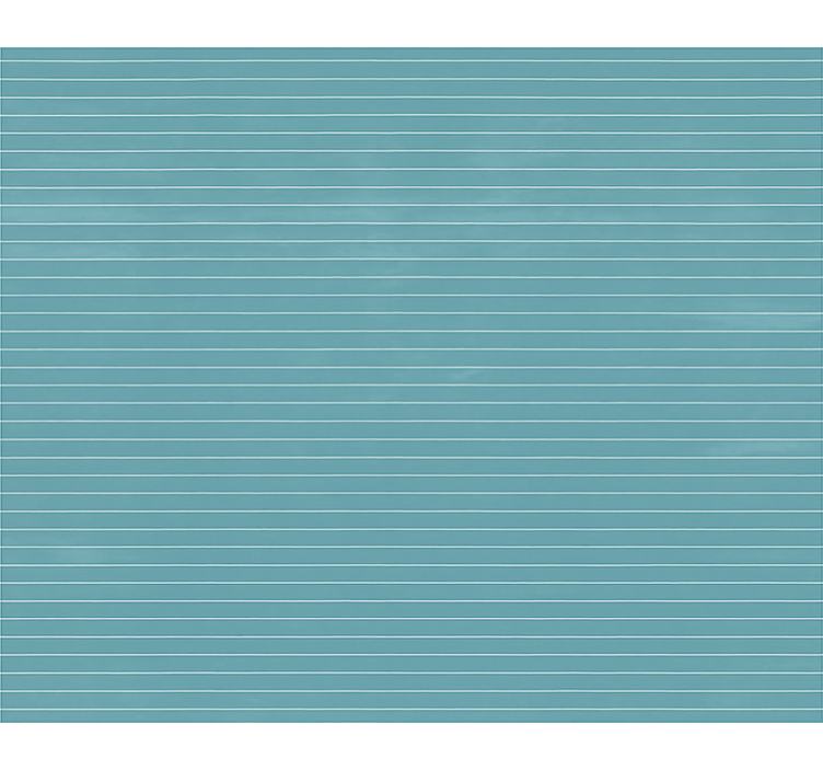 乙烯基地毯蓝色 横条纹设计 - TenStickers