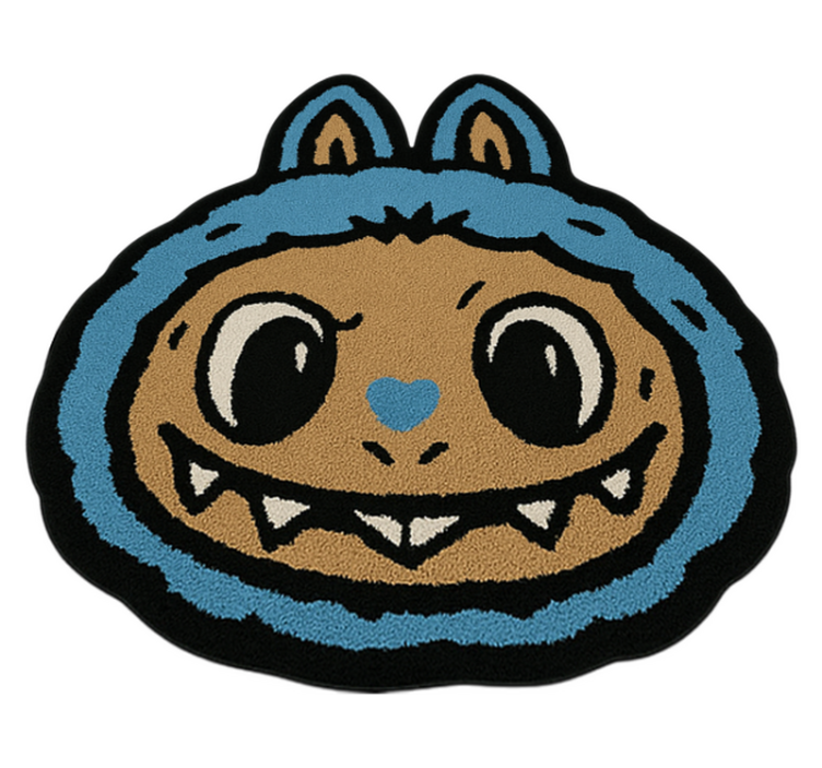 乙烯基地毯 蓝色拉布布设计 - TenStickers