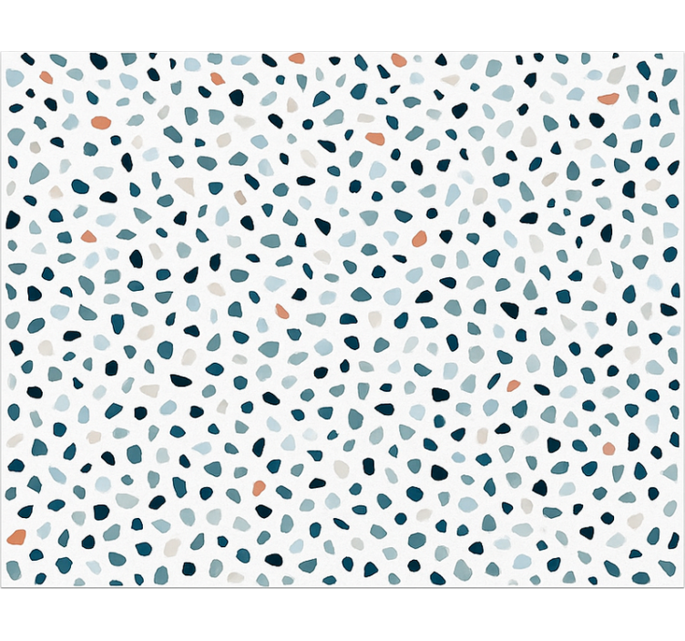 乙烯基厨房地毯 小彩石 - TenStickers