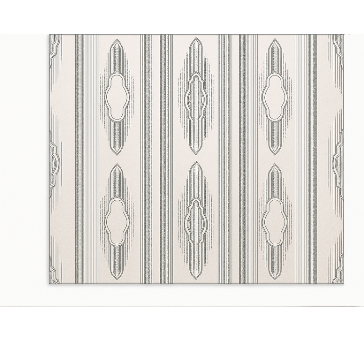 乙烯基地毯饭厅 复杂的民族几何图案 - TenStickers