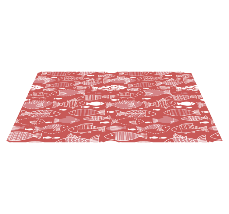 乙烯基地毯动物海底多鱼 - TenStickers