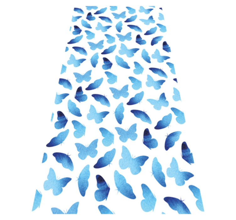 乙烯基地毯动物装饰蝴蝶 - TenStickers