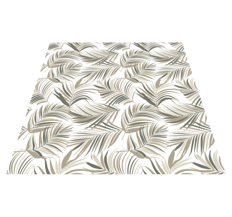 乙烯基花草地毯，郁郁葱葱的神秘自然 - TenStickers