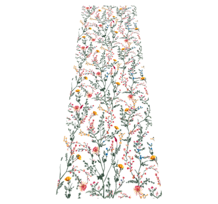 乙烯基花草地毯适用于简约薄型花园 - TenStickers