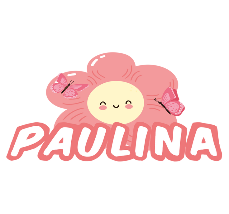 乙烯基花草地毯 花与蝴蝶及名称 - TenStickers