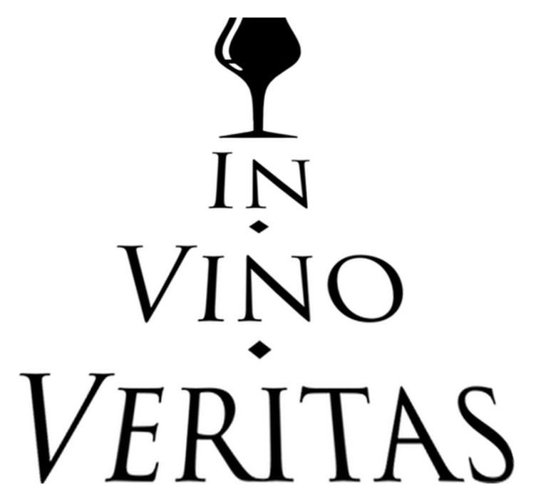 乙烯基厨房地毯，酒中自有真理 - TenStickers