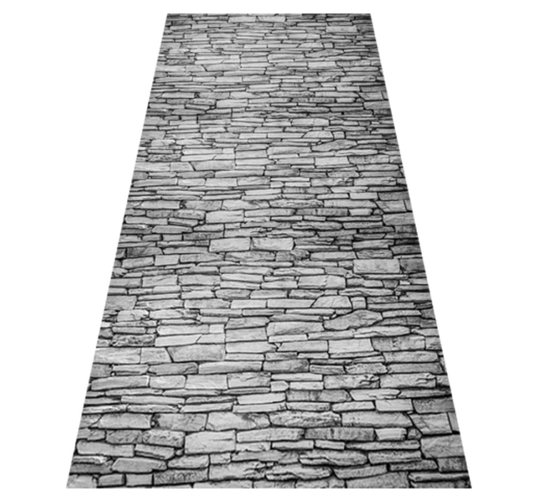 乙烯基地毯饭厅整齐砖块 - TenStickers