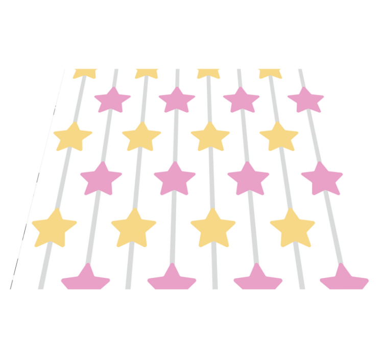 乙烯基地毯星星带来非凡甜美感 - TenStickers