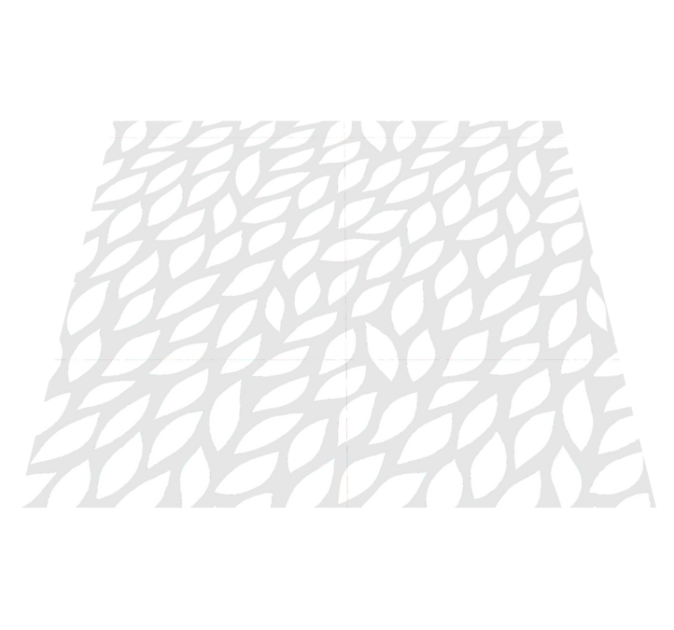 卧室乙烯基地毯无缝花卉图案 - TenStickers