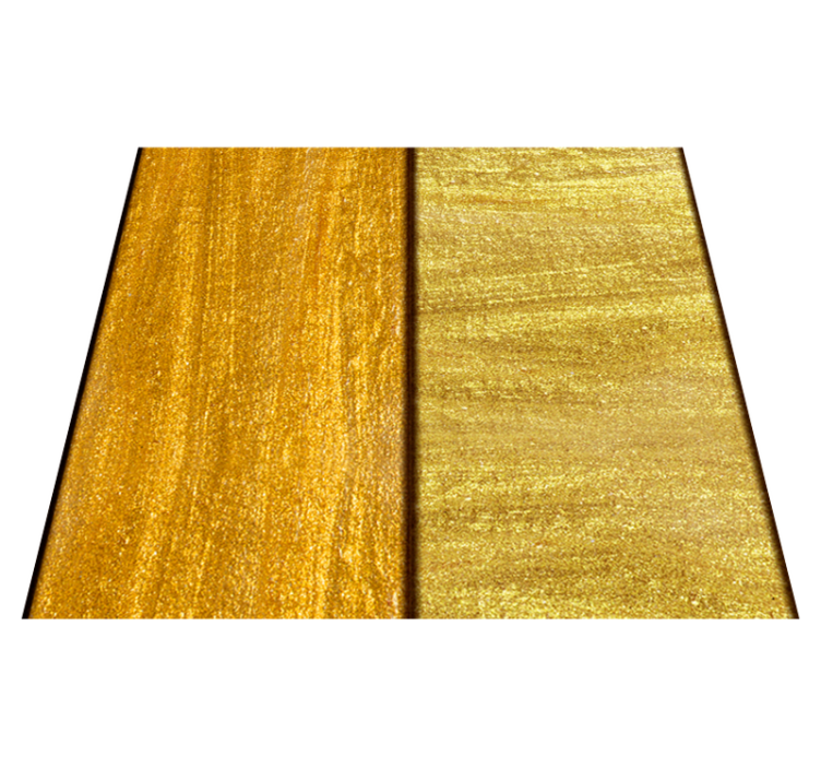卧室乙烯基地毯黄金质感表面 - TenStickers