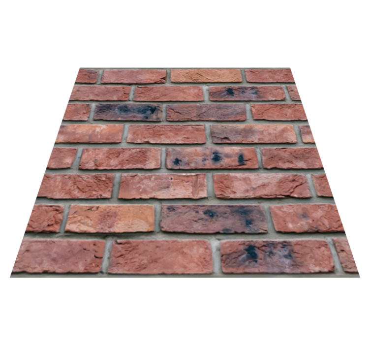 卧室乙烯基地毯独特石墙设计 - TenStickers