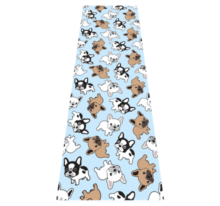 卧室乙烯基地毯法斗图案 - TenStickers