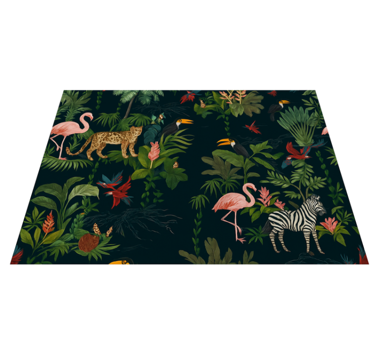 卧室乙烯基地毯深邃异域设计 - TenStickers